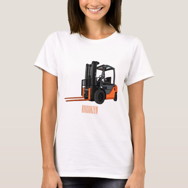 Bild på tecknaden för gaffeldrag t shirt (Framsida)