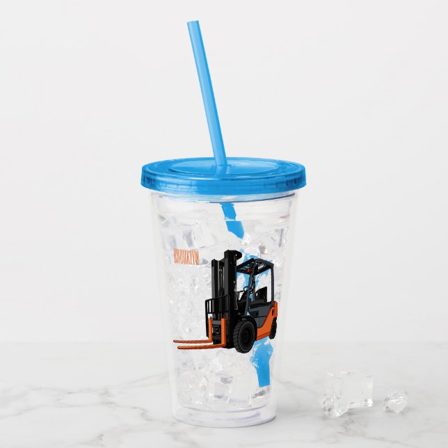 Bild på tecknaden för gaffeldrag take away mugg (Framsida Ice)
