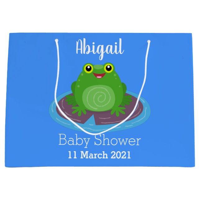 Bild på tecknaden för groda för grönt i Cute lyckl (Framsidan)