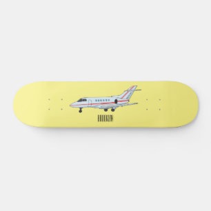 Bild på tecknaden för privat jet mini skateboard bräda 18,5 cm