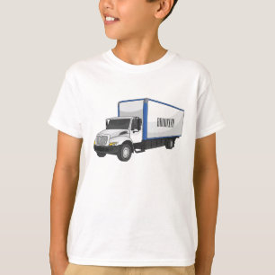 Bild på tecknaden lastbil t shirt