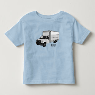 Bild på tecknaden lastbil t shirt