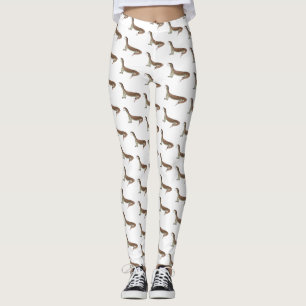 Bild på tecknaden Övervaka ödla Leggings