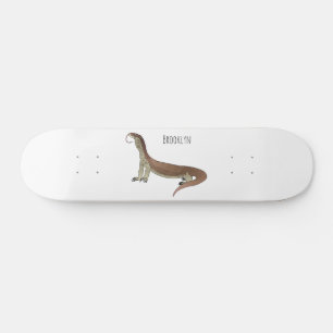 Bild på tecknaden Övervaka ödla Mini Skateboard Bräda 18,5 Cm