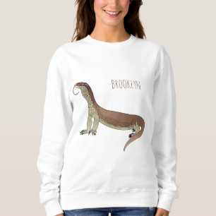 Bild på tecknaden Övervaka ödla T Shirt