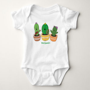 Bild på trio-tecknaden för Cute cactus trio T Shirt