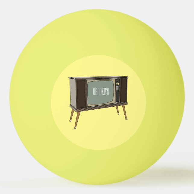 Bild på TV-tecknad Pingisboll (Framsidan)