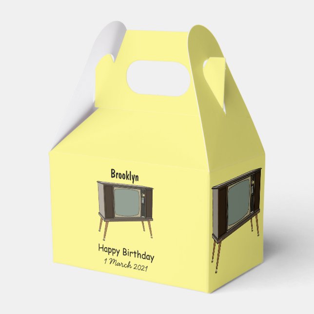 Bild på TV-tecknad Presentaskar (Framsidan Sidan)