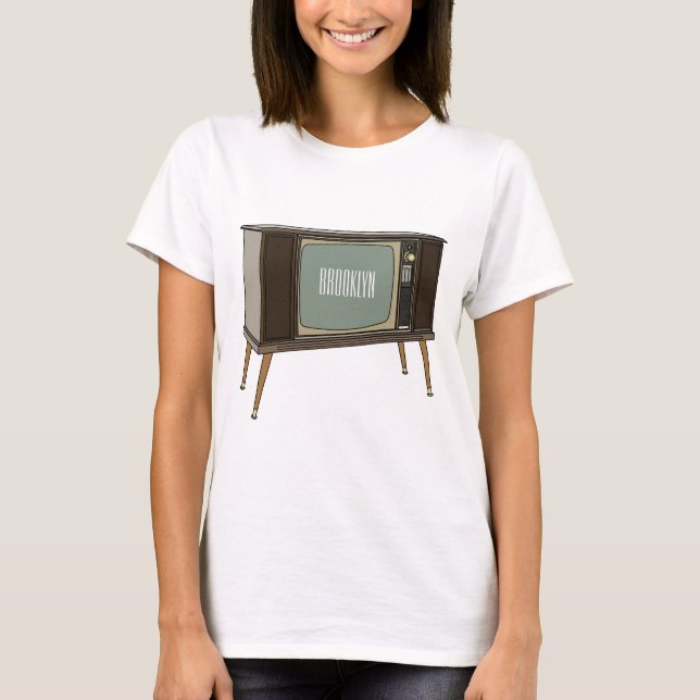Bild på TV-tecknad T Shirt (Framsida)