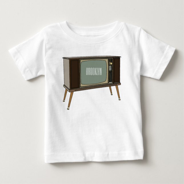 Bild på TV-tecknad T Shirt (Framsida)