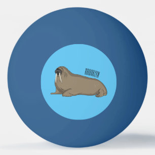 Bild på Walrus tecknad Pingisboll