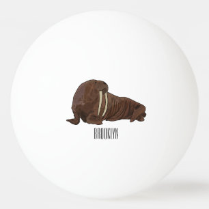 Bild på Walrus tecknad Pingisboll
