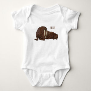 Bild på Walrus tecknad T Shirt