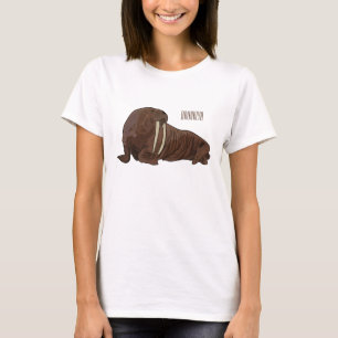 Bild på Walrus tecknad T Shirt