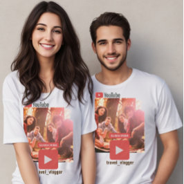 Bild på Youtube-kanalreklam T Shirt