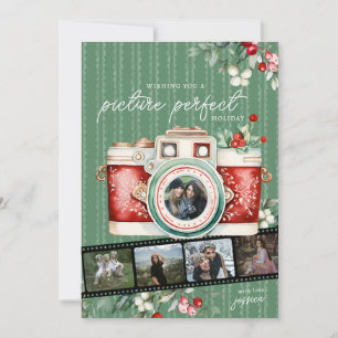 Bild Perfekt Vintage Camera Helgdag Photo Kort