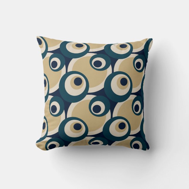 Bild Pillow för Retro Femtio Abstrakter Kudde (Framsida)