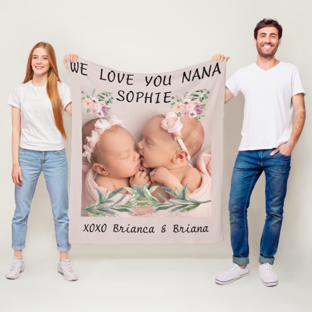 Bild prefeect personlig morma mors dag fleecefilt (På plats)