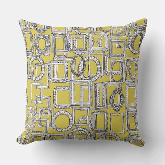 bild ramar, , gult kudde (Framsida)