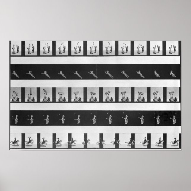 Bild remsor för en praktiinoscope poster (Framsidan)