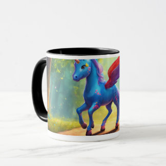 bild som visar Brillo THE UNICORN-tendens Mugg