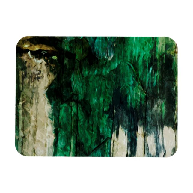 Bild Sten National Lakeshore Abstrakt Magnet (Horisontell)