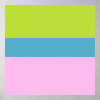 bild tre färg art poster