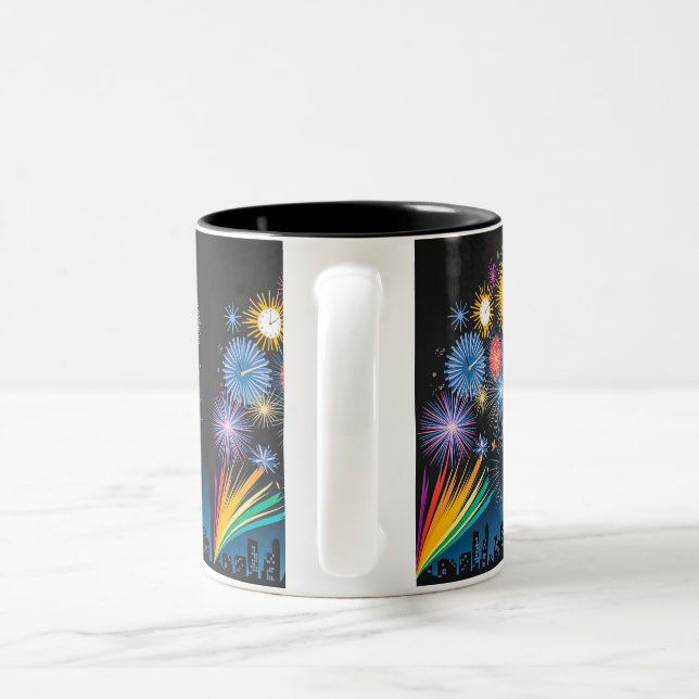 Bilda Fireworks Mugg (Handtag)