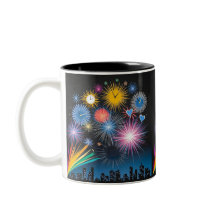 Bilda Fireworks Mugg