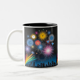 Bilda Fireworks Mugg
