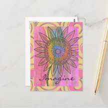 Bilda fredstie Dye Flower Watercolor Art