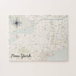 Bilda New York skattkarta Pussel