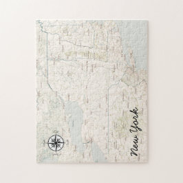 Bilda New York skattkarta Pussel