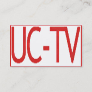 Bilda UCTV och konsulterande affär för karriär Visitkort