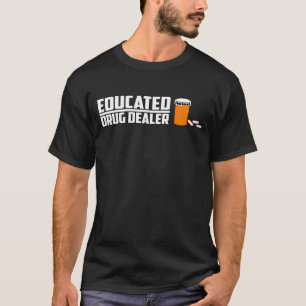 Bildad knarklangarevetenskapsstudent t shirt