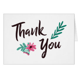 Bildad Rosa Tack OBS Kort