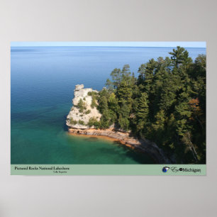 Bildad Sten National Lakeshore Poster