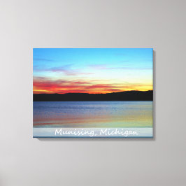 Bildad Sten Sunrise/Wrapped Canvas
