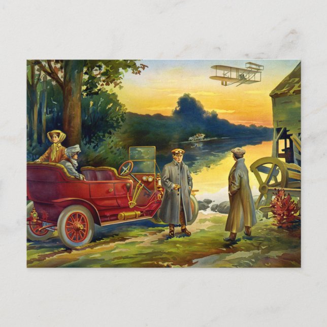 Bildagen 1910 i Tidigt Vykort (Framsida)