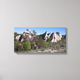 Bildande i Sten nationella reservstads stad Canvastryck