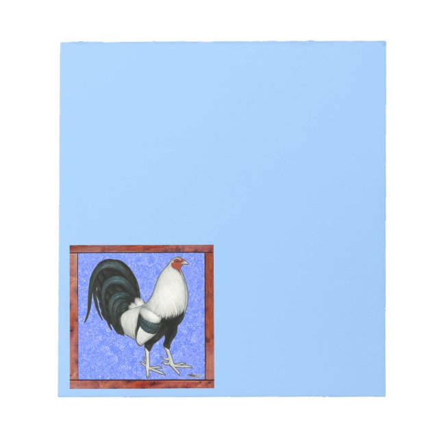 Bildat gamecock anteckningsblock (Framsida)