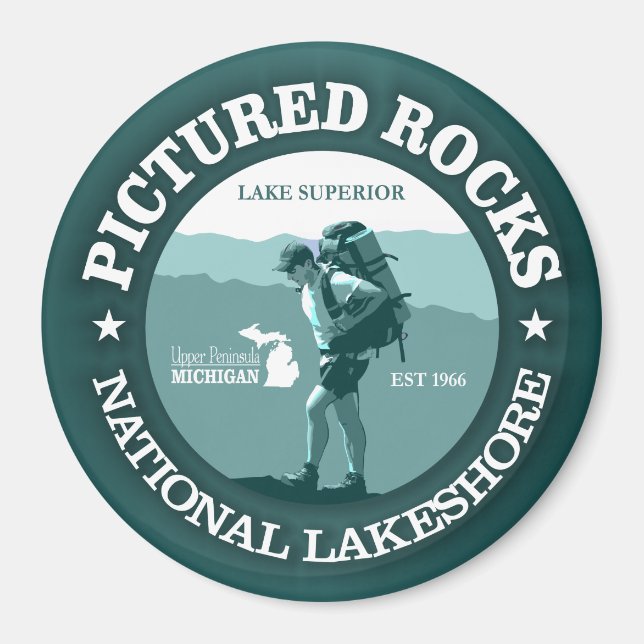 Bildat Sten NP Magnet (Framsidan)