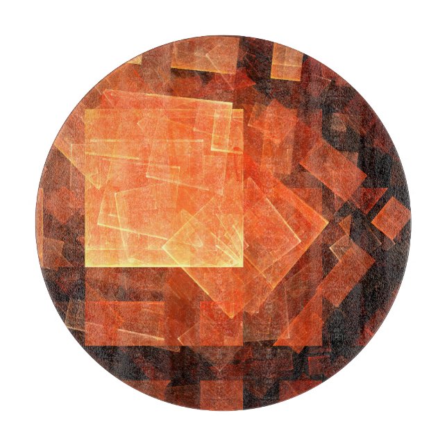 Bildcirkel för Abstrakt med fönsterljus (Framsidan)