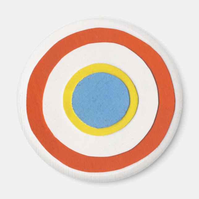 Bildcirkelmagnet Magnet (Framsidan)