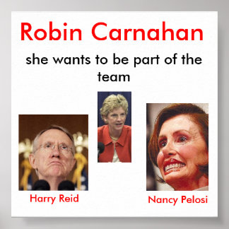 bilde, nancy_pelosi, harry_reid, Robin Carnahan .. Poster