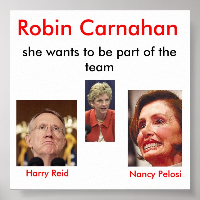 bilde, nancy_pelosi, harry_reid, Robin Carnahan .. Poster (Framsidan)