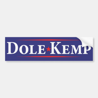 Bildekal 1996 för Bob Dole jackKemp val