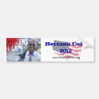 Bildekal 2012 för C4C Herman Cain