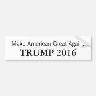 Bildekal 2016 för Donald Trump presidentbil