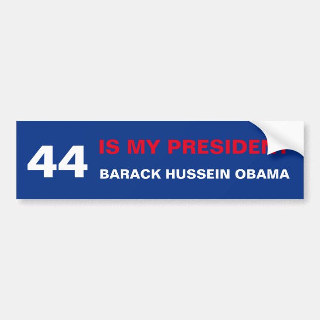 Bildekal för 44 Obama (Framsidan)